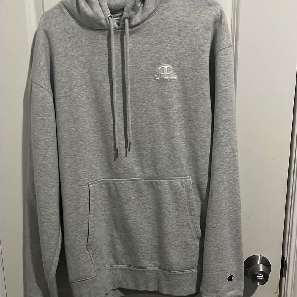 Champion Men's Gray Hoodie